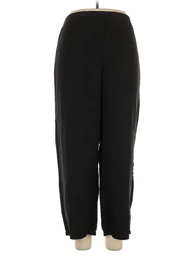 Pre-owned Shein Curve Casual Pants In Black