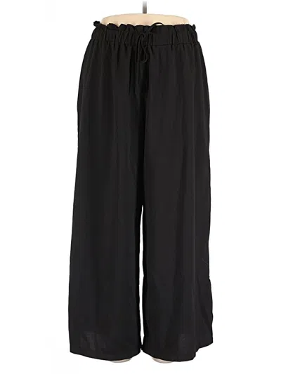Pre-owned Shein Curve Casual Pants In Black
