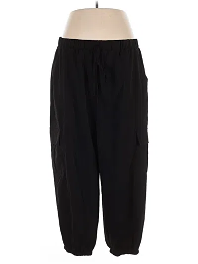 Pre-owned Shein Curve Casual Pants In Black
