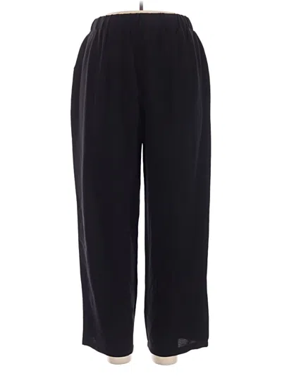 Pre-owned Shein Curve Casual Pants In Black