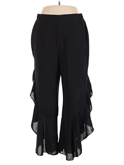 Pre-owned Shein Curve Casual Pants In Black