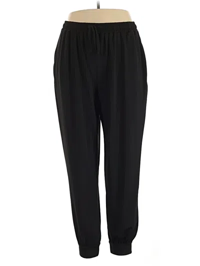 Pre-owned Shein Curve Casual Pants In Black