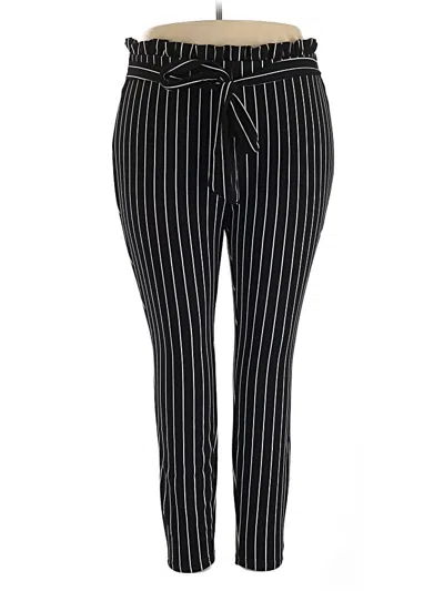 Pre-owned Shein Curve Casual Pants In Black
