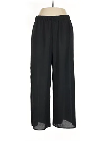 Pre-owned Shein Curve Casual Pants In Black
