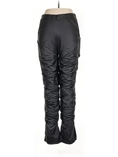Pre-owned Shein Curve Casual Pants In Black