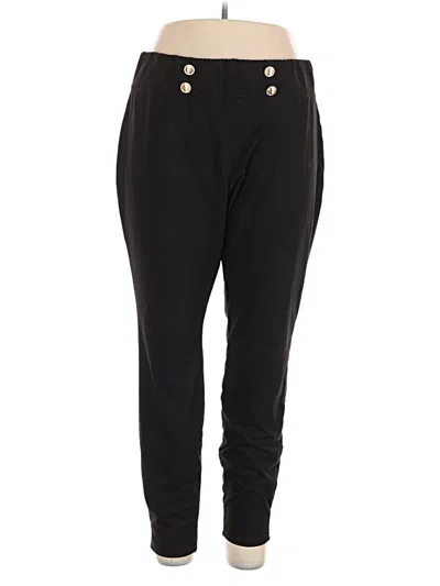 Pre-owned Shein Curve Casual Pants In Black