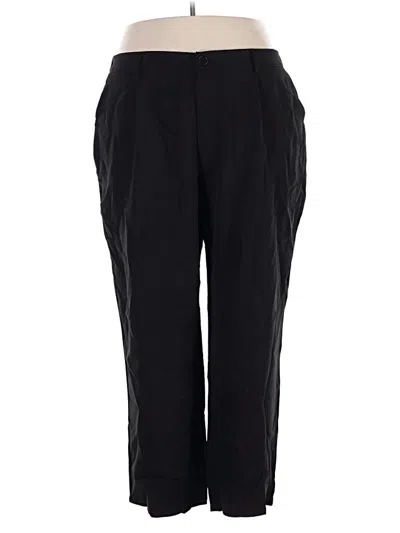 Pre-owned Shein Curve Casual Pants In Black