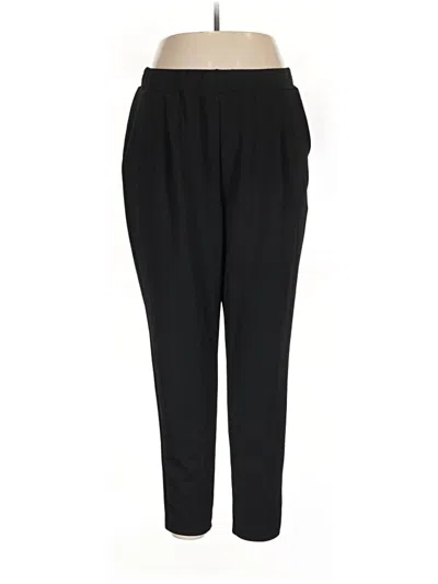 Pre-owned Shein Curve Casual Pants In Black