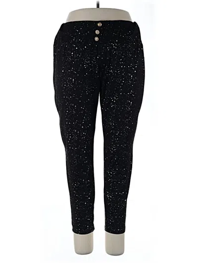 Pre-owned Shein Curve Casual Pants In Black