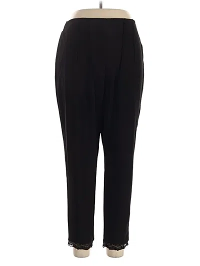 Pre-owned Shein Curve Casual Pants In Black