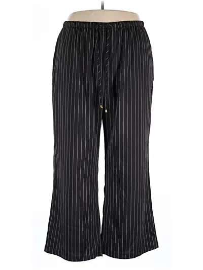 Pre-owned Shein Curve Casual Pants In Black
