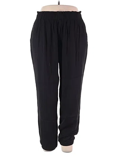 Pre-owned Shein Curve Casual Pants In Black