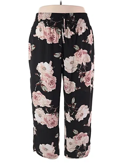 Pre-owned Shein Curve Casual Pants In Black