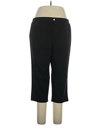 Pre-owned Shein Curve Casual Pants In Black