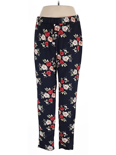 Pre-owned Shein Curve Casual Pants In Blue