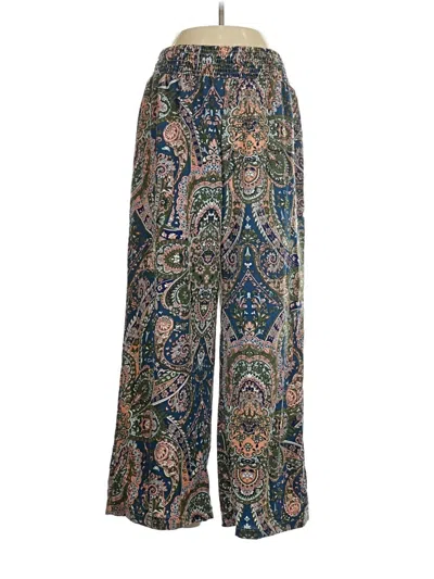 Pre-owned Shein Curve Casual Pants In Blue
