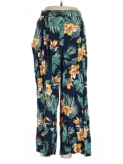 Pre-owned Shein Curve Casual Pants In Blue