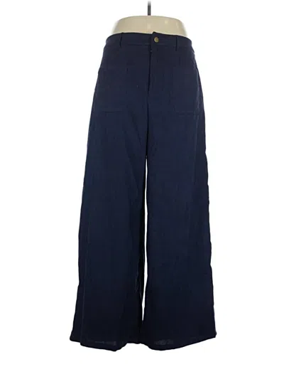Pre-owned Shein Curve Casual Pants In Blue