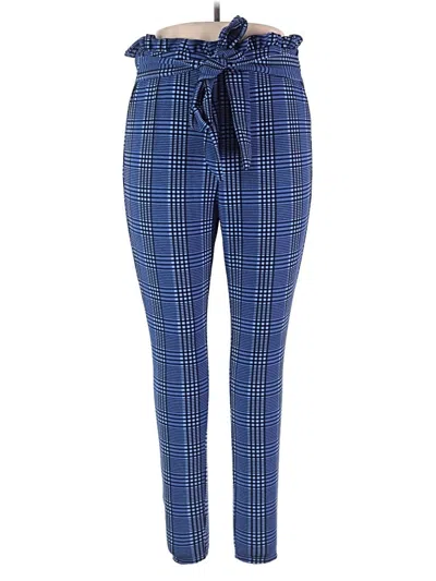 Pre-owned Shein Curve Casual Pants In Blue
