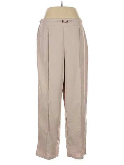 Pre-owned Shein Curve Casual Pants In Brown