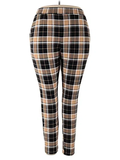 Pre-owned Shein Curve Casual Pants In Brown