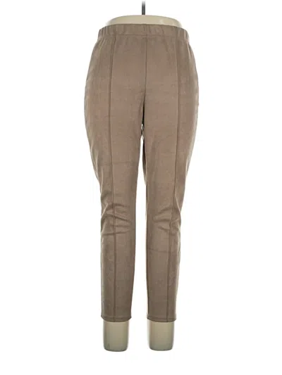 Pre-owned Shein Curve Casual Pants In Brown