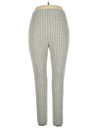 Pre-owned Shein Curve Casual Pants In Gray