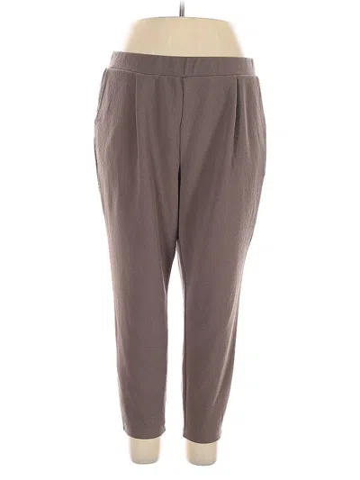 Pre-owned Shein Curve Casual Pants In Gray