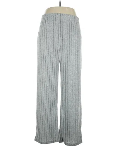 Pre-owned Shein Curve Casual Pants In Gray