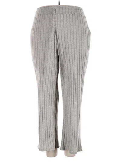 Pre-owned Shein Curve Casual Pants In Gray