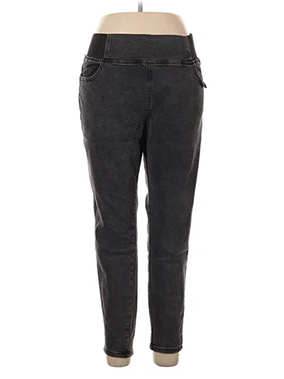 Pre-owned Shein Curve Casual Pants In Gray