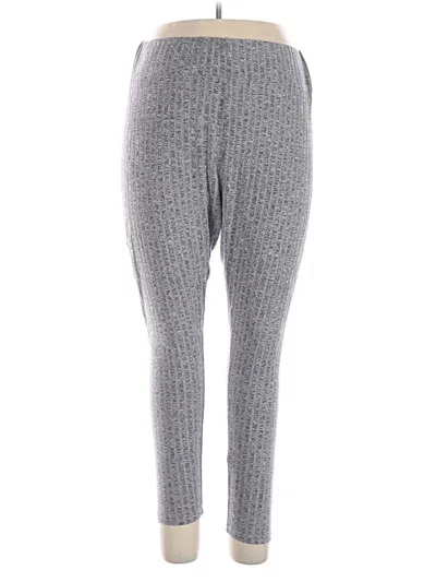 Pre-owned Shein Curve Casual Pants In Gray