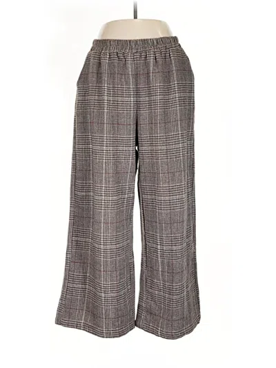 Pre-owned Shein Curve Casual Pants In Gray