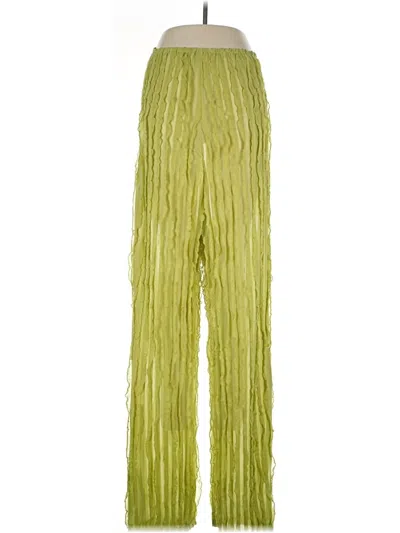 Pre-owned Shein Curve Casual Pants In Green
