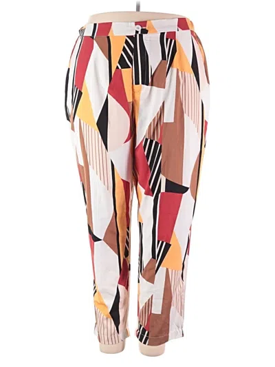 Pre-owned Shein Curve Casual Pants In Ivory