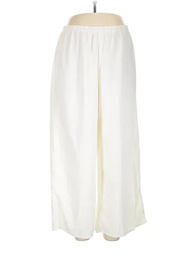 Pre-owned Shein Curve Casual Pants In Ivory