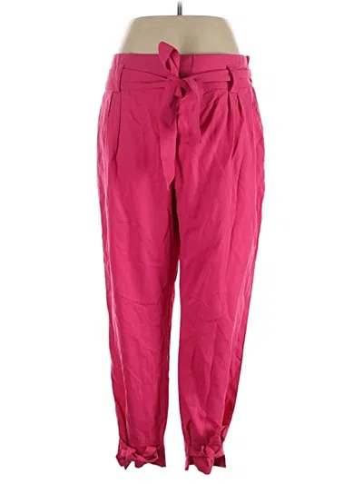 Pre-owned Shein Curve Casual Pants In Pink