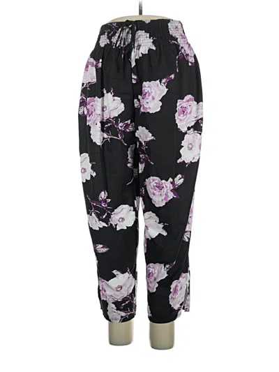 Pre-owned Shein Curve Casual Pants In Purple