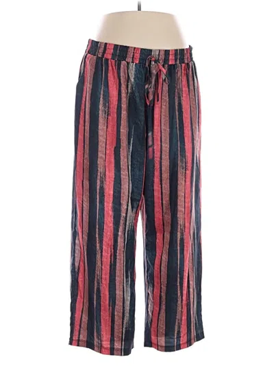 Pre-owned Shein Curve Casual Pants In Red