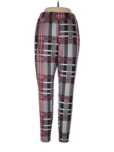 Pre-owned Shein Curve Casual Pants In Red