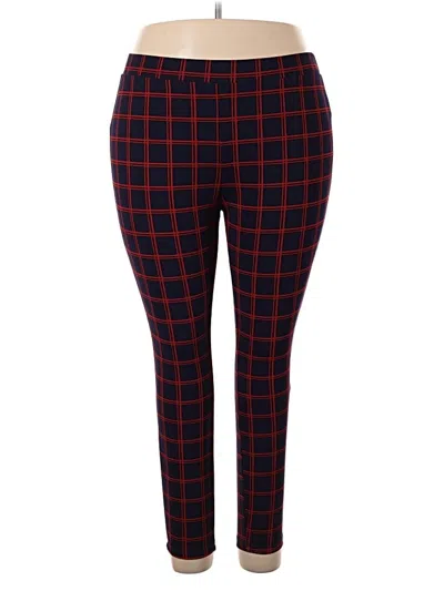 Pre-owned Shein Curve Casual Pants In Red