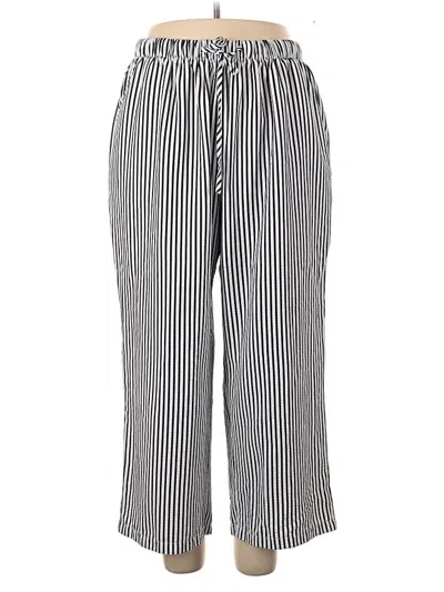 Pre-owned Shein Curve Casual Pants In Silver