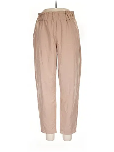 Pre-owned Shein Curve Casual Pants In Tan