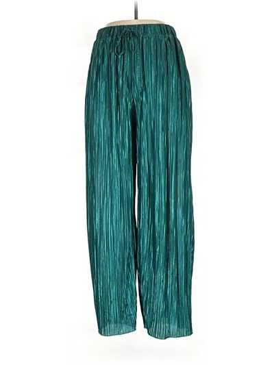 Pre-owned Shein Curve Casual Pants In Teal