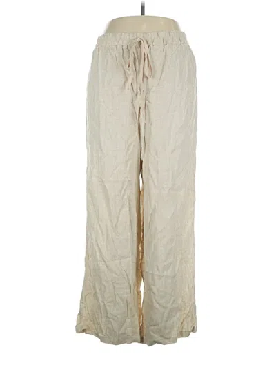 Pre-owned Shein Curve Casual Pants In White