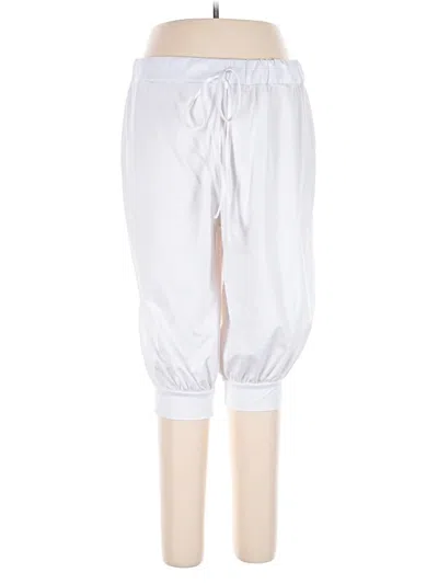 Pre-owned Shein Curve Casual Pants In White