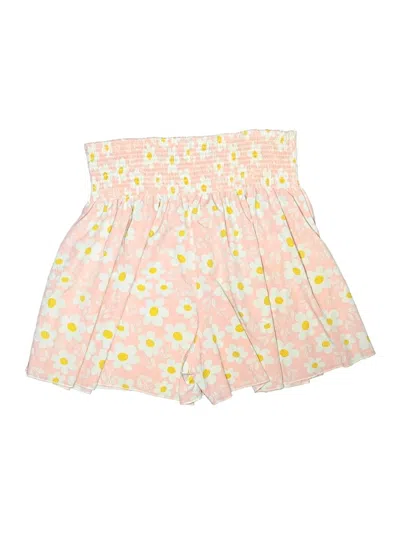 Pre-owned Shein Curve Casual Skirt In Pink