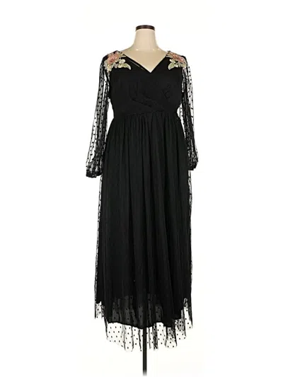 Pre-owned Shein Curve Cocktail Dress In Black