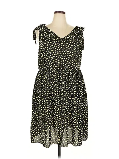 Pre-owned Shein Curve Cocktail Dress In Black