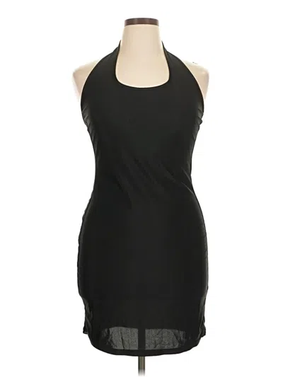 Pre-owned Shein Curve Cocktail Dress In Black
